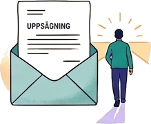 Mall för egen uppsägning i Word-format